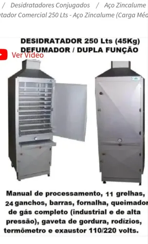 Desidratador e Defumador Defumax 