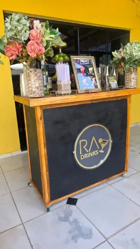 Balcão desmontável para bares , eventos e comércio 