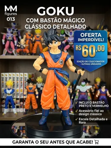 GOKU COM BASTÃO MÁGICO
