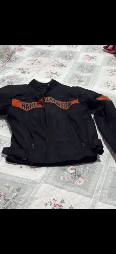 JAQUETA HARLEY DE NYLON VENTILADA MASCULINA TRENTON TAMANHO L