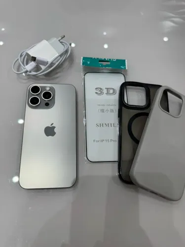 Iphone 15 pro max 256gb - muito novo !!