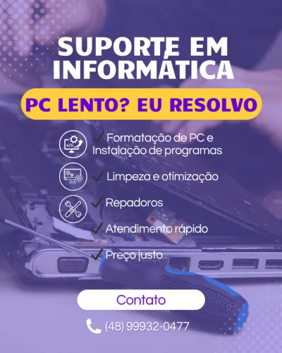 Suporte em Informática - Atendimento Rápido