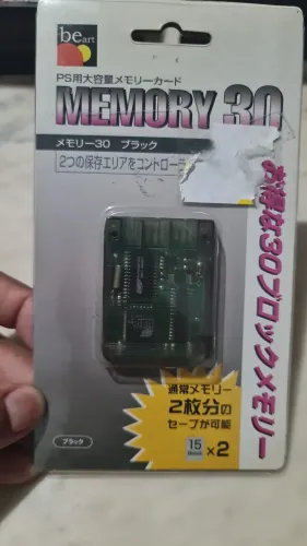 Lote com 2 Memoricards  Playstation 1