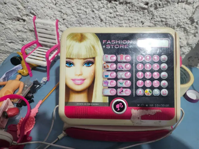 Caixa registradora  barbie anos 2000