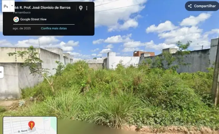 Terreno em Vitória de Santo Antão - Loteamento Bairro Nobre 313m²