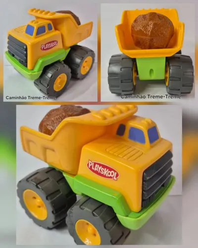 Caminhão Treme-Treme Playskool Hasbro a partir de 6 meses funcionando perfeitamente