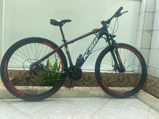Bicicleta KSW 23 Marchas Câmbio Shimano Aro 29 Alumínio