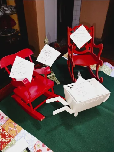 Objetos para decoração 