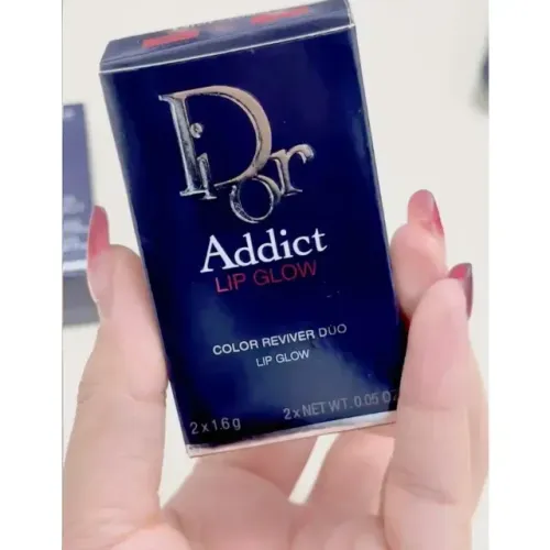Batom Dior Addict Lip Glow Hidratante Longa Duração 2 peças