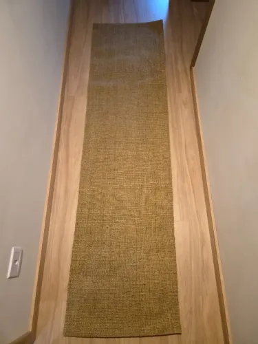 Passadeira Sisal Retangular 0,6x2,3m Bege
