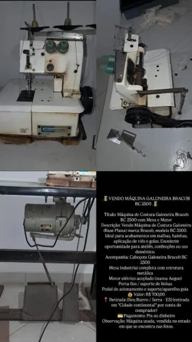 Maquina galoneira bracob BC 2500