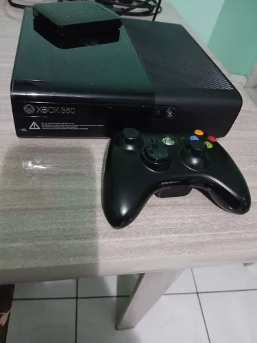 Xbox 360 Slim Desbloqueado RGH - HD 500GB Cheio de Jogos