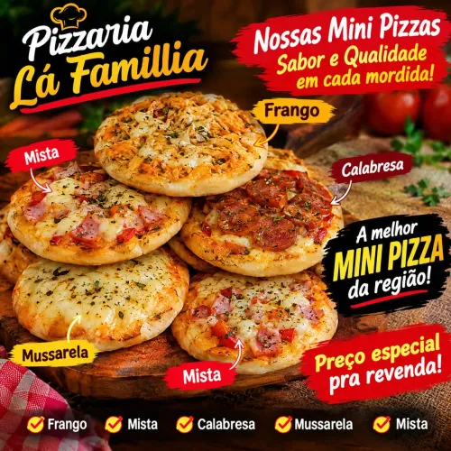 Mini pizza brotinho