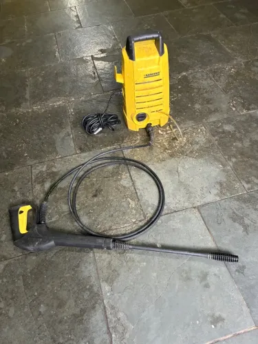 Lavadora de pressão karcher k1 queimada