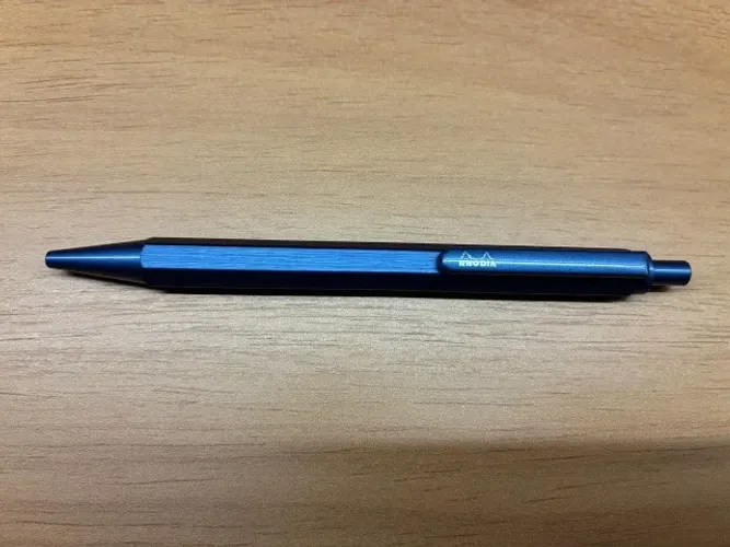 Caneta Rhodia Script Blue Navy - NOVA - Item de Coleção