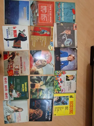 Coleção LPs Românticos de Cuba e outros