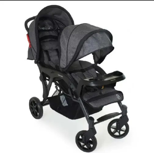 Carrinho duplo de bebe- Galzerano
