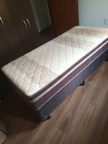Cama box + colchão