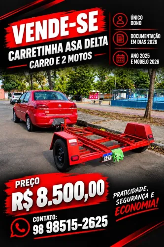 Carretinha Asa Delta 2026