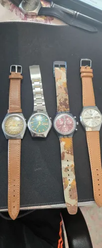 Lote relógios Seiko, Swatch e Orient