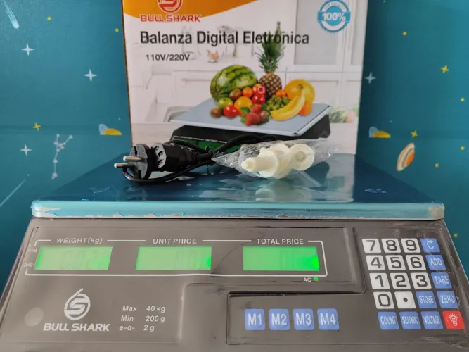 Balança Digital 40kg Feira Padaria Comércio Frigorífico
