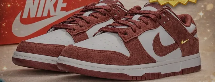 TÊNIS NIKE DUNK LOW MARROM - 39 novo na caixa