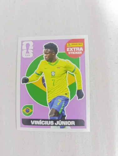 Figurinha Vinícius Júnior Roxa