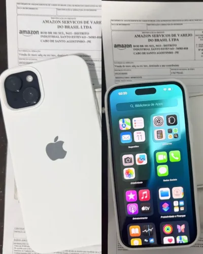 IPhone 15 Plus - 128GB Com Nota Fiscal - Usado com 90% de Bateria