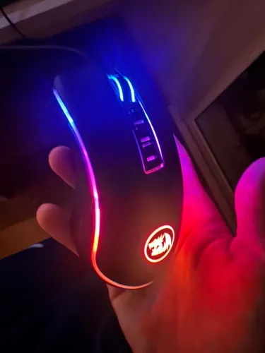 Mouse Gamer Redragon King Cobra RGB - Sensor Pixart 3389 - Precisão Total
