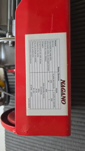 Talha Nagano 600 w guincho eletrico