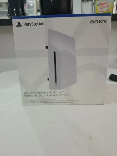 Leitor de disco PS5 sem uso