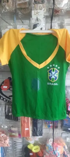 Camisetas do Brasil infantis 