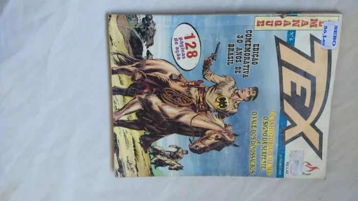Tex lote 03 hq o signo da serpente e El Muerto nº 1 6 7 almanaque