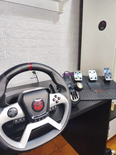 VOLANTE GAMER COMPLETO