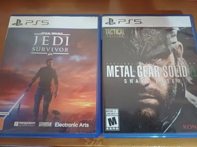 Vendo 2 jogos de ps5 usados.