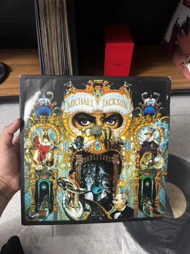 LP Michael Jackson - Dangerous (1991) | Álbum Duplo Original Epic