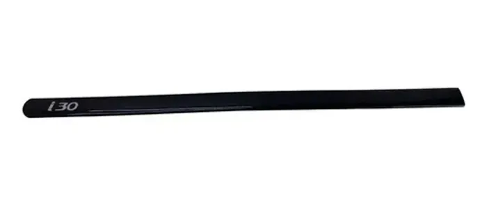 Friso Porta Dianteira Esquerda Hyundai I30 2009 Preto