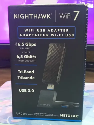Adaptador Wifi 7 USB 3.0 6Ghz Netgear Nighthawk A * Mbps