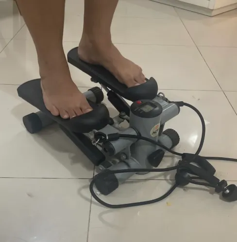 Simulador Caminhada Mini Stepper 3 Em 1 C/ Regulagem De Peso