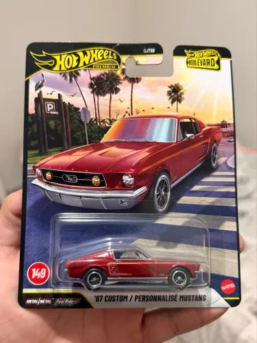 Hot wheels premium '67 CUSTOM / PERSONNALISÉ MUSTANG