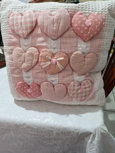 Almofada com coração