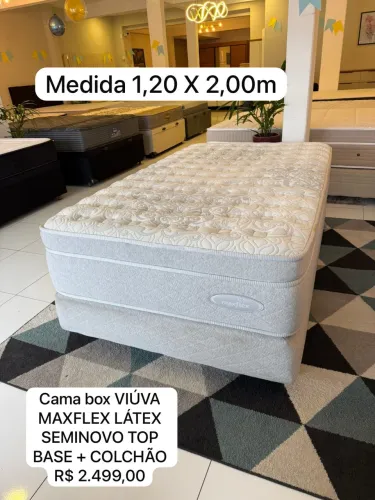 Colchão de Viuvo MAXFLEX 1,20 x 2,00 TOP - Entregob