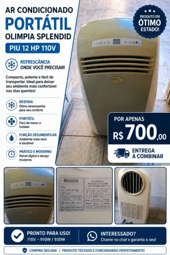 Ar condicionado portátil