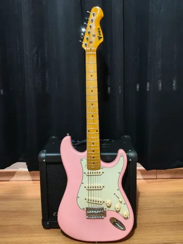 Guitarra PHX ST 2 SP Shell Pink - NOVA