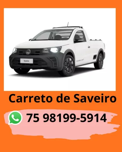Frete, Carreto e Pequenas Mudanças com Saveiro em Feira de Santana - Frete Barato