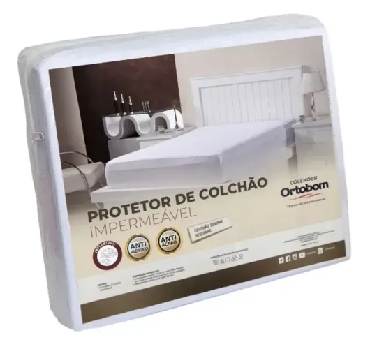 Protetor impermeável de colchão casal