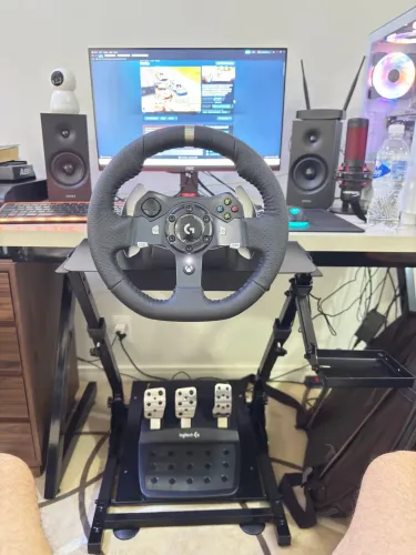 Kit Volante Longitech G920 + Câmbio + Cockpit
