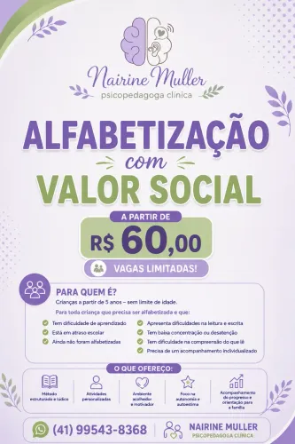 Professora de Alfabetização 