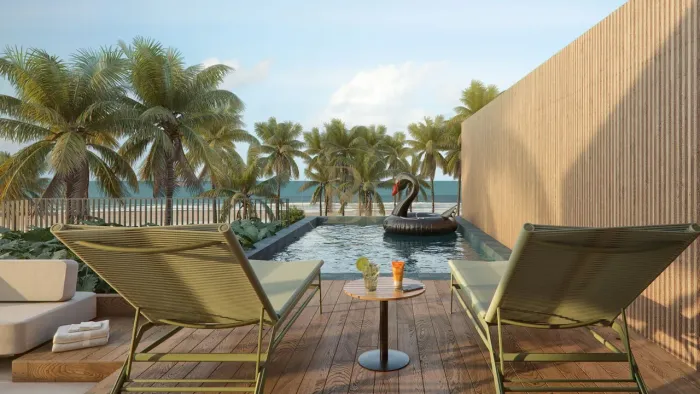 AUGURI CARNEIROS - Casa beira mar com 7 suítes - 390 m² pé na areia em Carneiros