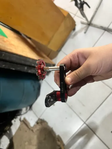 Esticador de corrente para bicicleta com kit single 